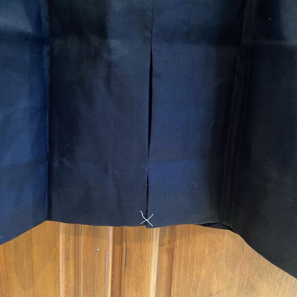 J. Crew Black Executive Dress Sheath Stretch Linen Blend Workwear Career Size 14 - Picture 9 of 10